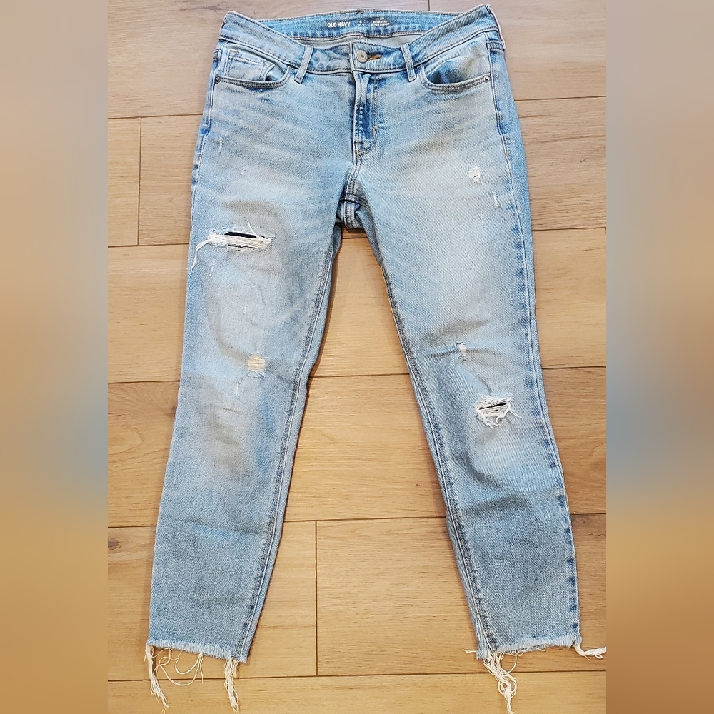 Old Navy Distressed Rockstar Jeans